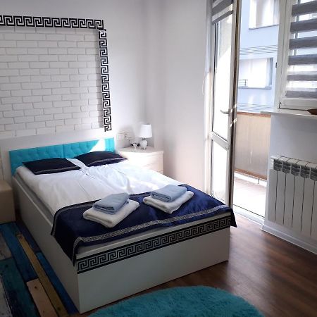 Apartamenty Centrum Mala Dwojeczka Blekitna Panoramiczna Balkonem Promenada Kielce Exteriör bild